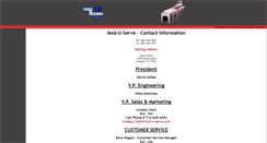 Desktop Screenshot of mod-u-serve.com